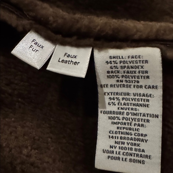 Jason Wu Deep Brown Shearling Jacket - Picture 7 of 7